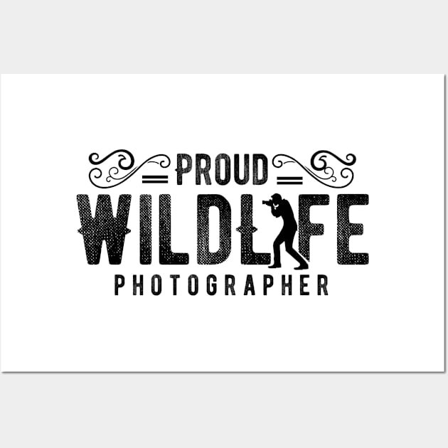 Camera Wilderness Safari Photographer Wildlife Photography Wall Art by dr3shirts